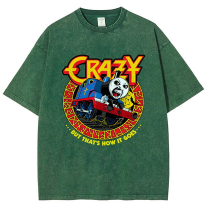 Crazy Tom Vintage Distressed T-shirt