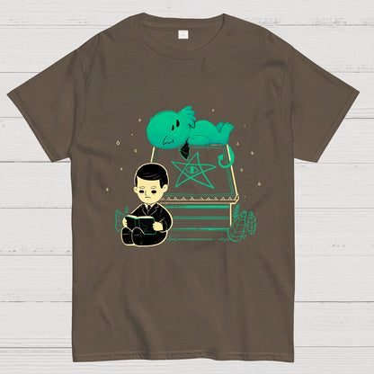 Cute Cthulhu And Lovecraft Geek T-Shirt