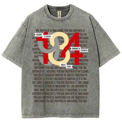 1984 Vintage Distressed T-shirt