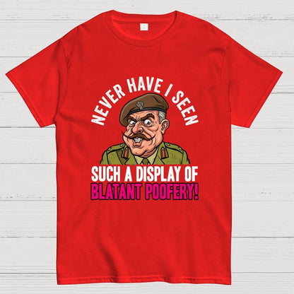 Never Have I Seen Such A Display Of Blatant Poofery! Art Print Geek T-Shirt