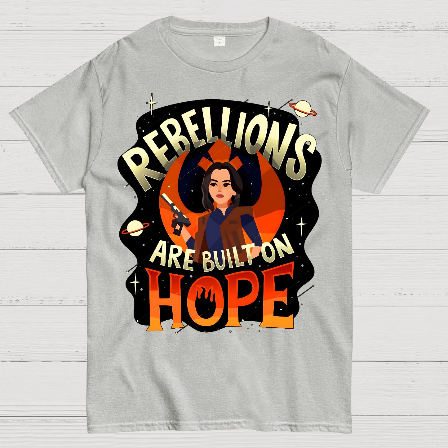Rebellions Are Built on Hope Geek T-Shirt