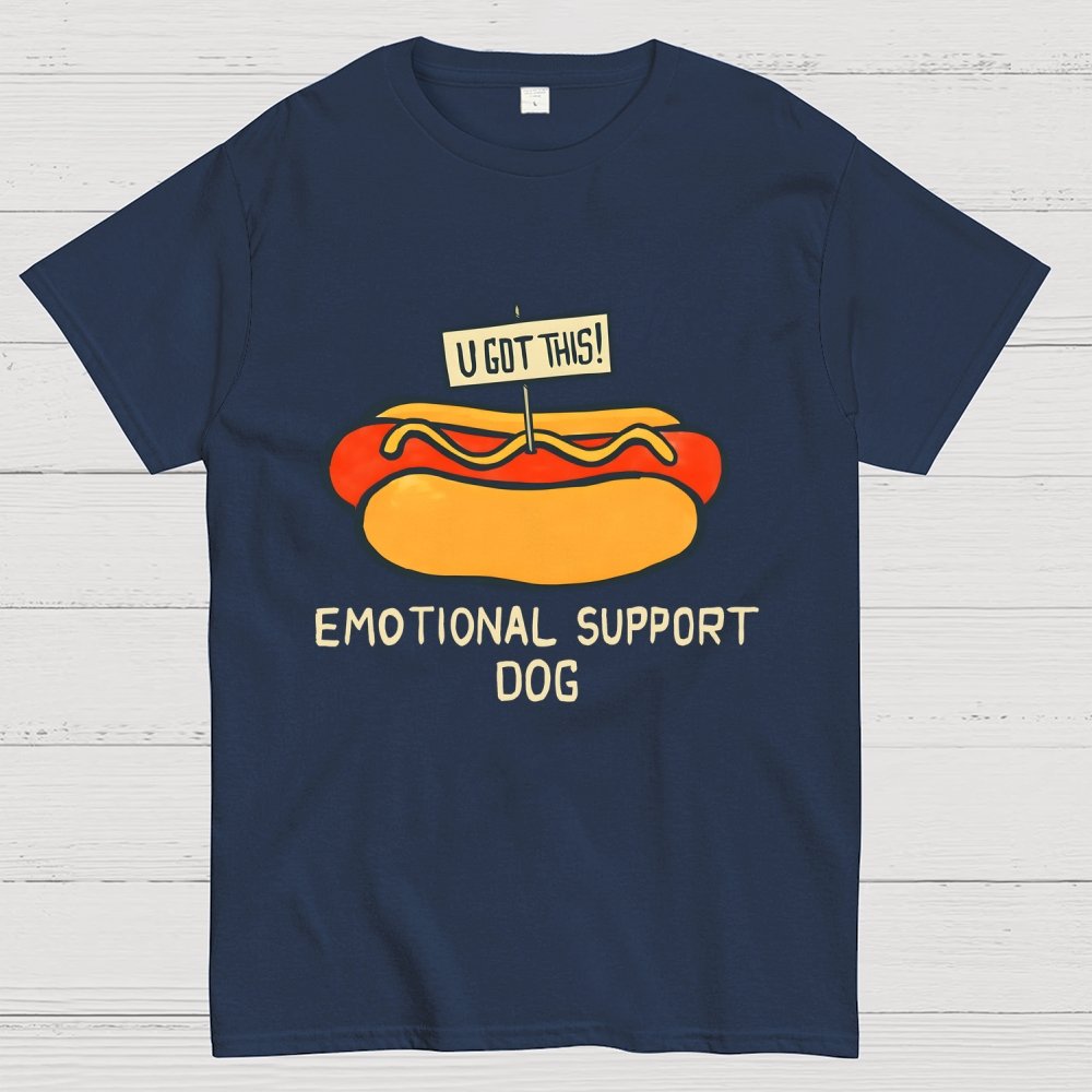 Emotional Support Dog Geek T-Shirt