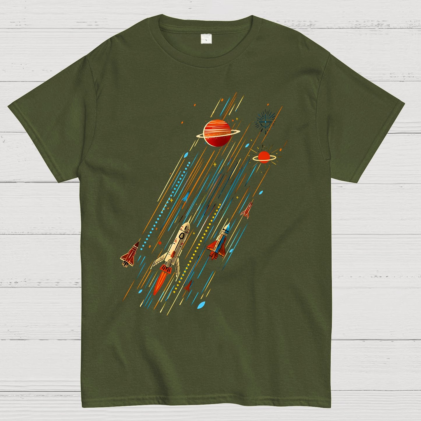 Space travel is cool Geek T-Shirt