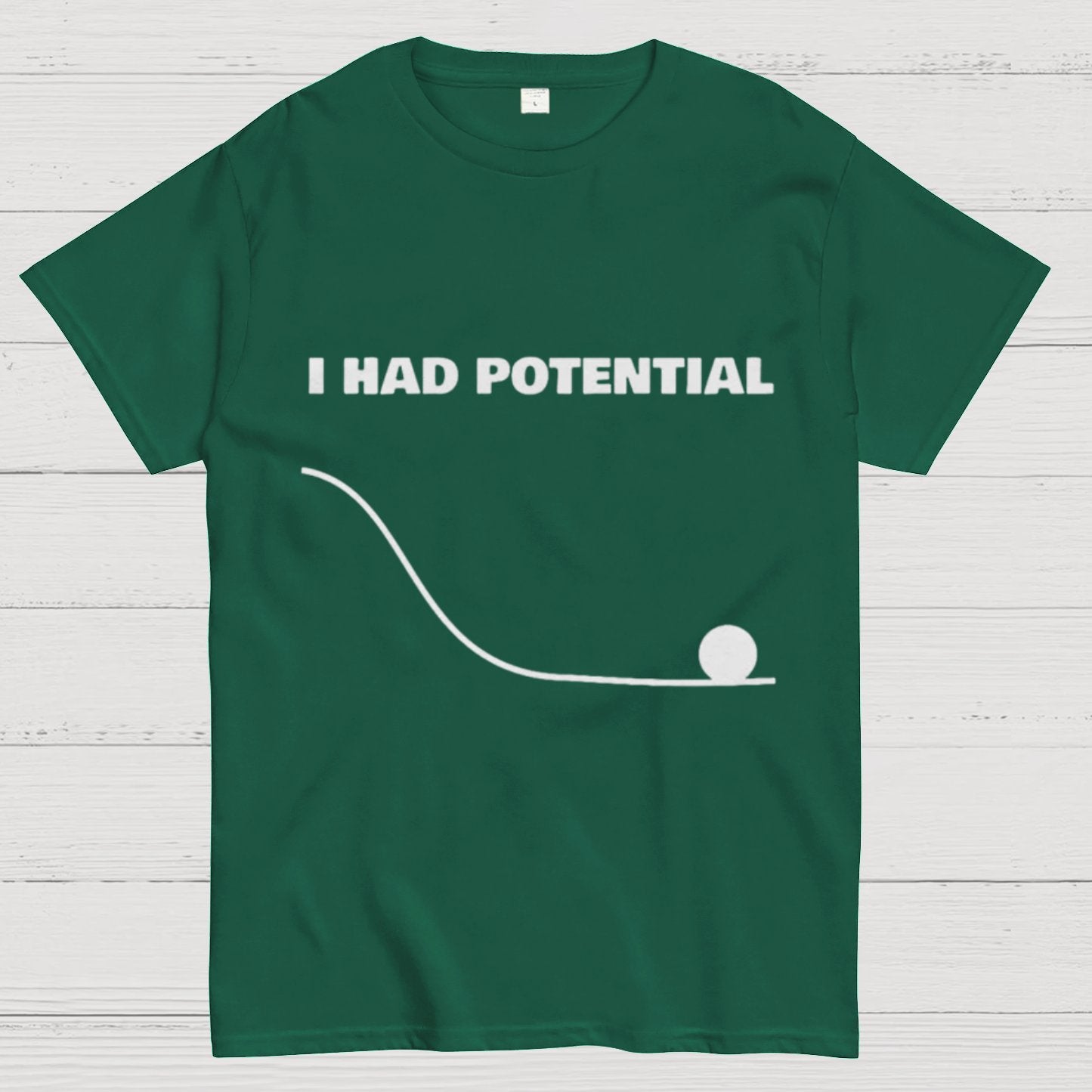 I Had Potential Geek Science T-Shirt