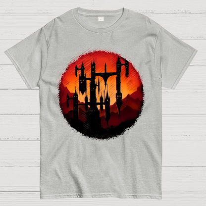 Castle Sunset Geek T-Shirt
