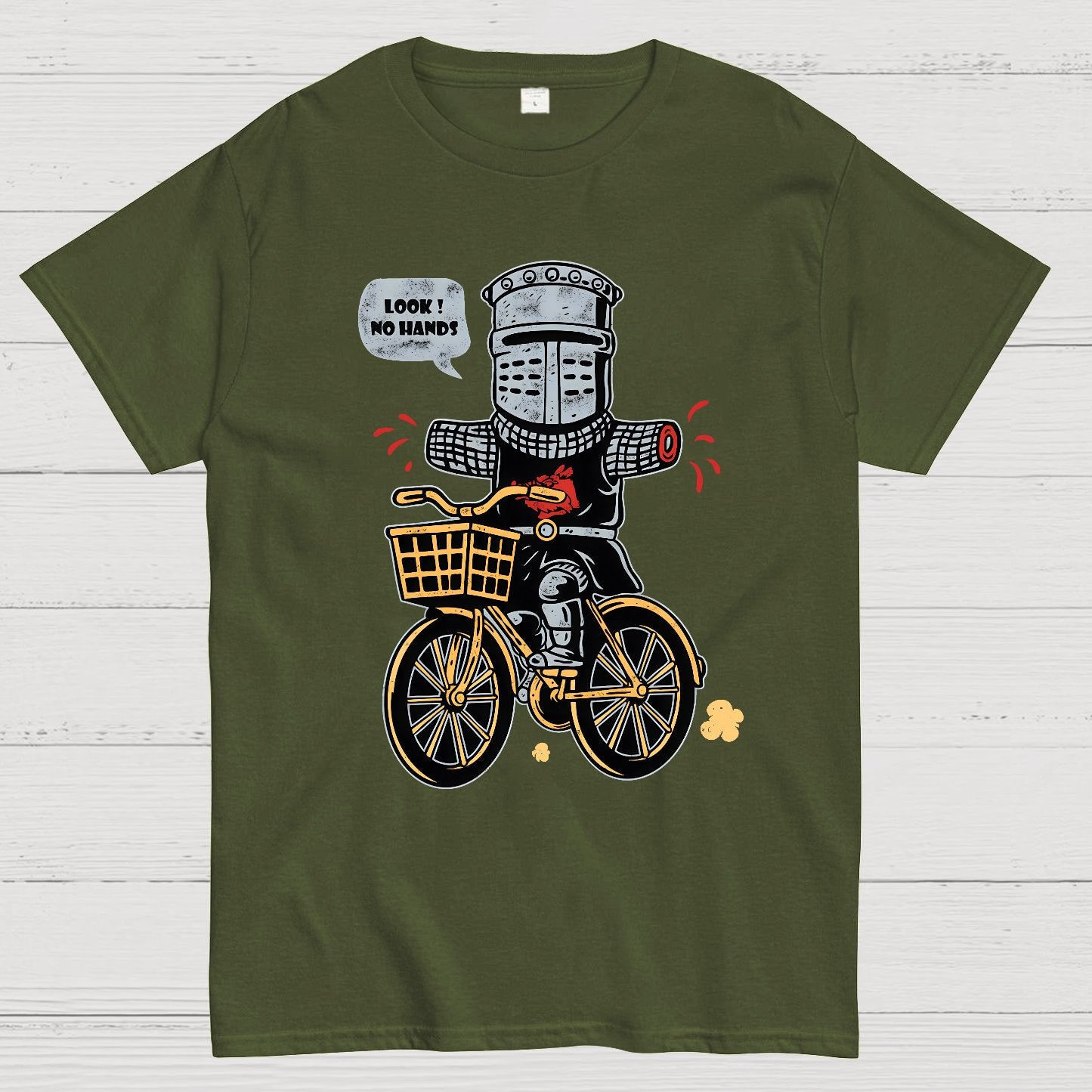 Look ! No Hands Geek T-Shirt