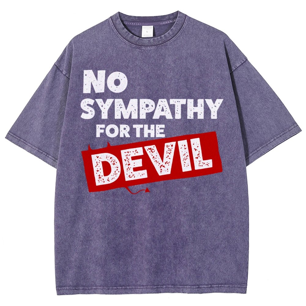 No Sympathy for The Devil(redbubble) Vintage Distressed T-shirt