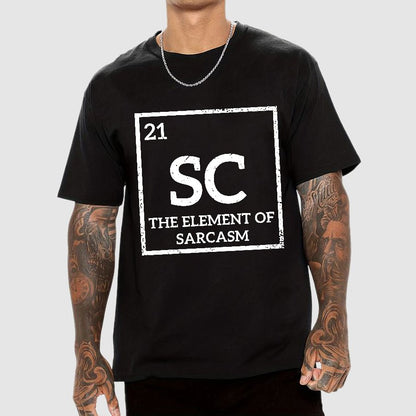Sc The Element Of Sarcasm Geek T-Shirt