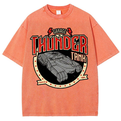 Thunder Tank Garage Buy Now Vintage Distressed T-shirt