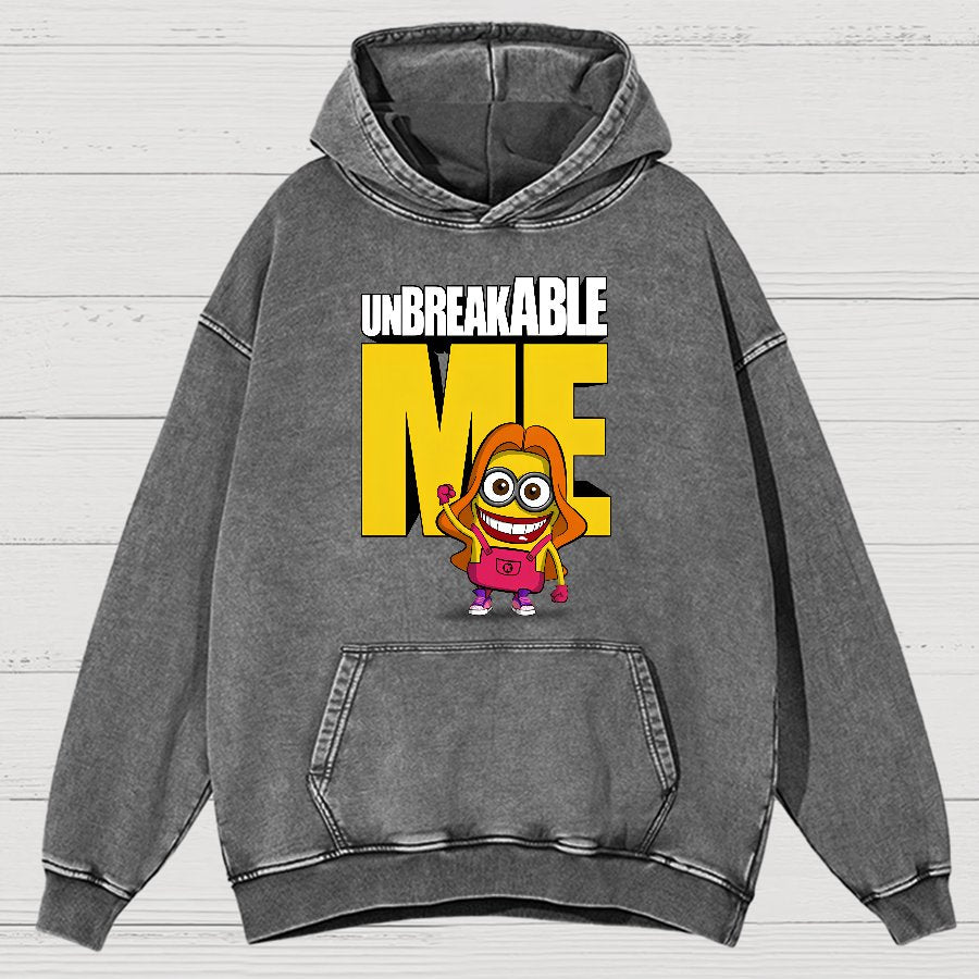 The Indestructible Me Vintage Distressed Hoodie