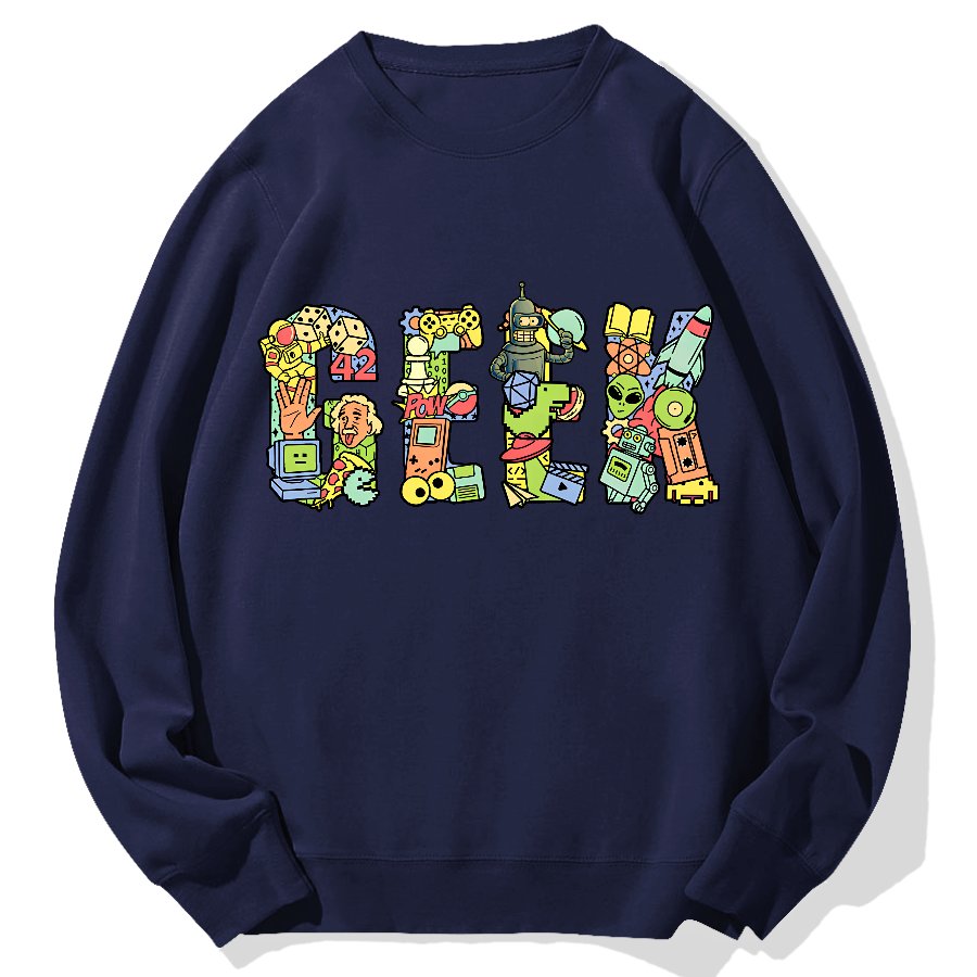 Geek Culture Geek Cotton Sweatshirt