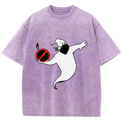 Spooksy Vintage Distressed T-shirt