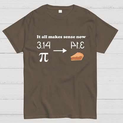 It all makes sense now pi Geek T-Shirt