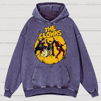 Horror Killer Rock Vintage Distressed Hoodie
