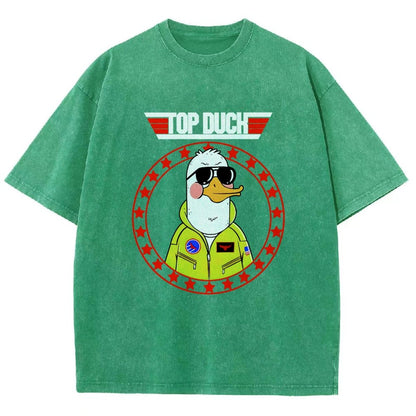 Top Duck Vintage Distressed T-shirt