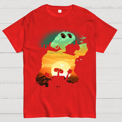 Wasteland Sunset Geek T-Shirt