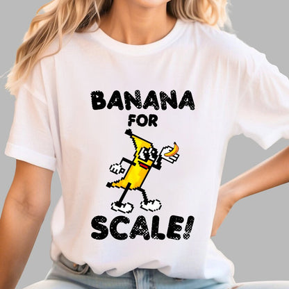 Banana For Scale Space Geek T-Shirt