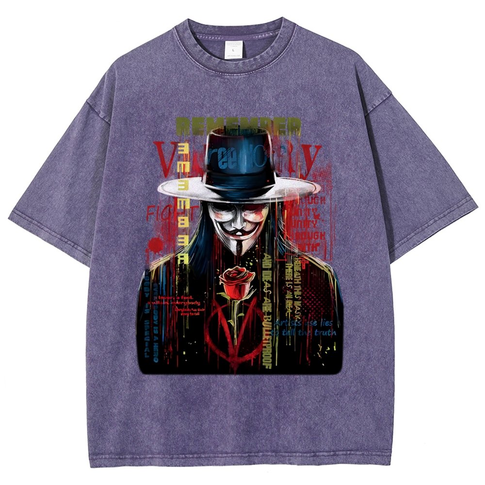 Remember Vintage Distressed T-shirt