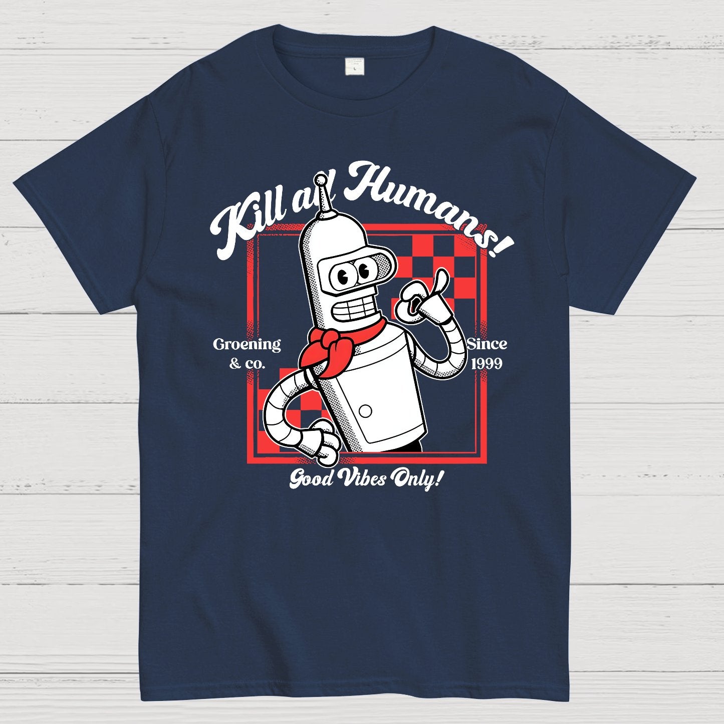 Kill All Humans Geek T-Shirt