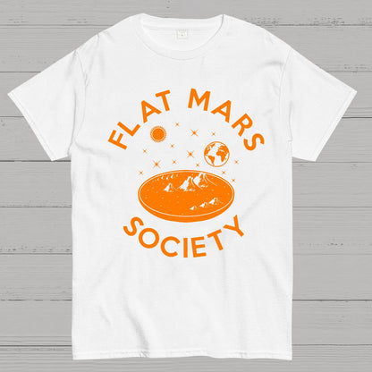Flat mars society Nerdy T-Shirt