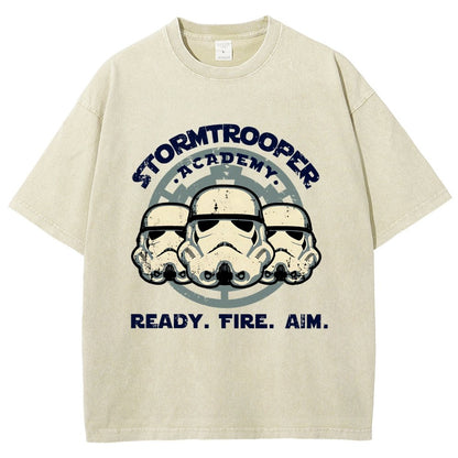 Ready. Fire. Aim. Vintage Distressed T-shirt