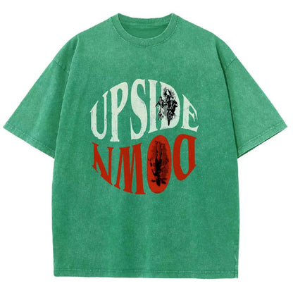 Upside Down Vintage Distressed T-shirt