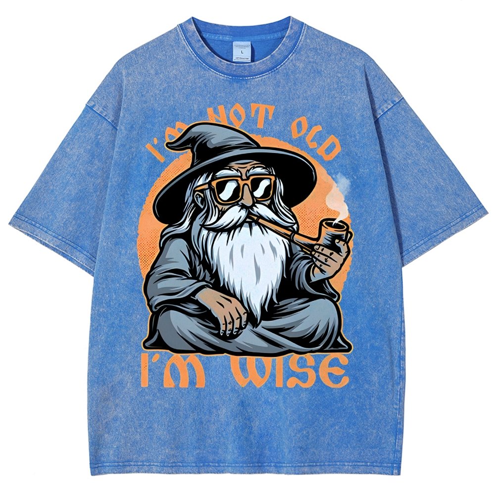 Wise Old Wizard Vintage Distressed T-shirt