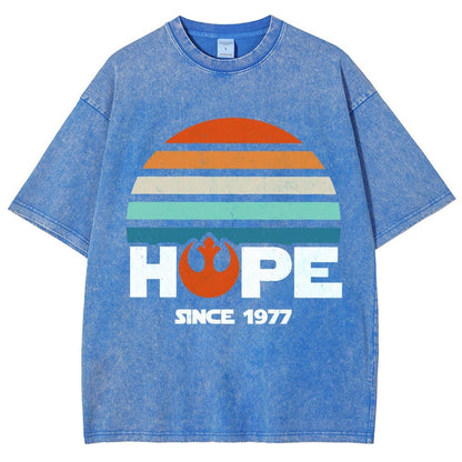 Hope Since 1977 Vintage Distressed T-shirt