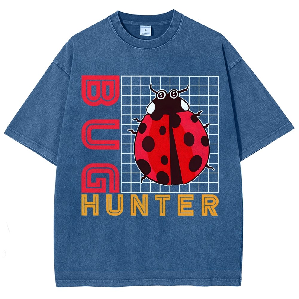 Bug Hunter Vintage Distressed T-shirt