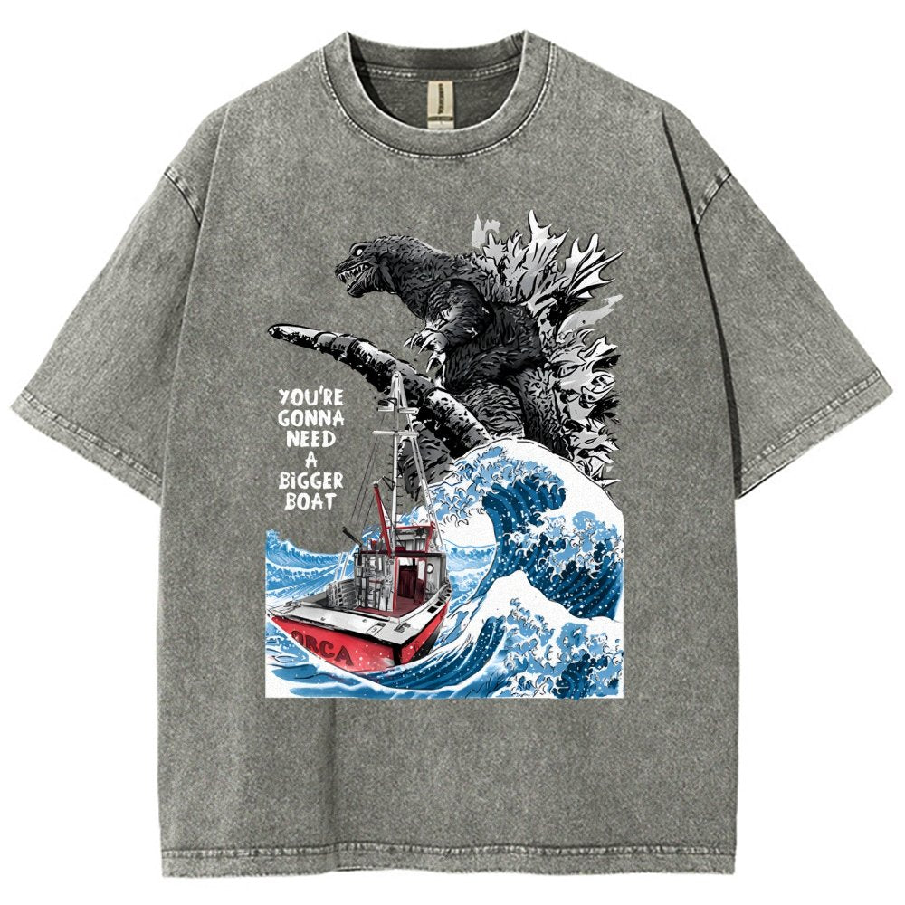 You need a bigger boat Funny Vintage Distressed T-shirt