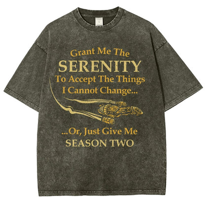 Grant Me Serenity Vintage Distressed T-shirt