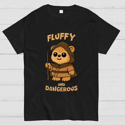 Fluffy and Dangerous Geek T-Shirt