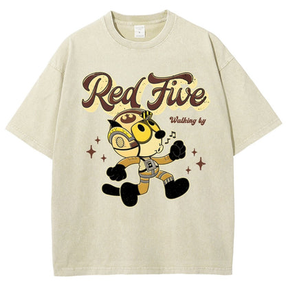 The Rebel Cat Vintage Distressed T-shirt