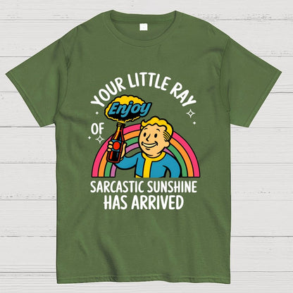 Your Little Ray of Sarcastic Sunshine Has Arrived Geek T-Shirt
