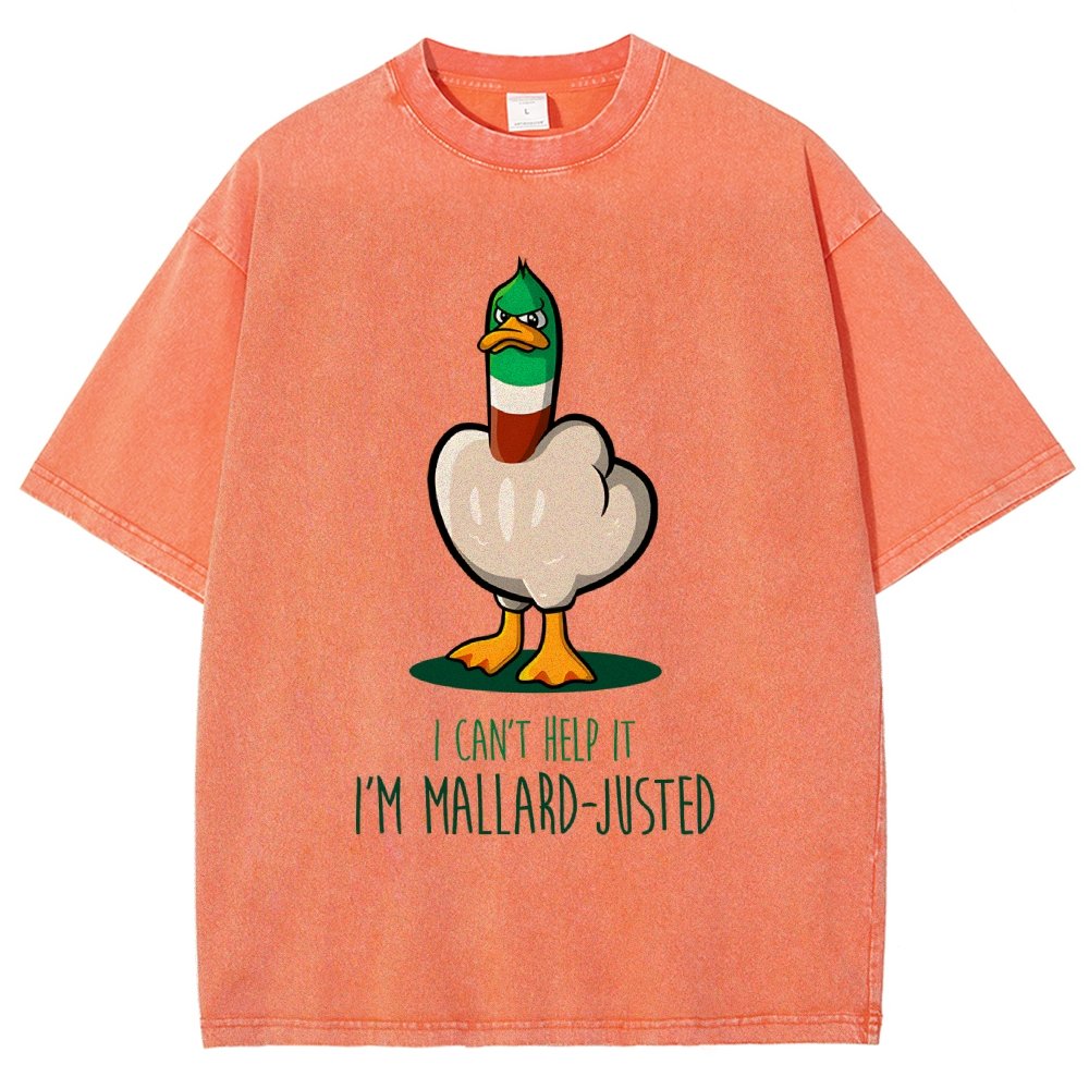 Maladjusted Mallard Vintage Distressed T-shirt