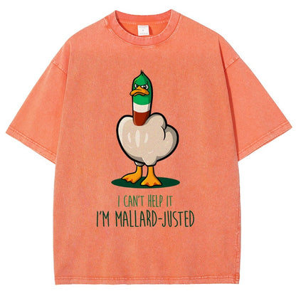 Maladjusted Mallard Vintage Distressed T-shirt