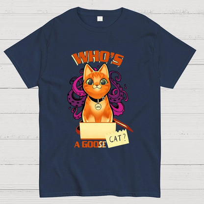 Who’s A Goose Cat Geek T-Shirt