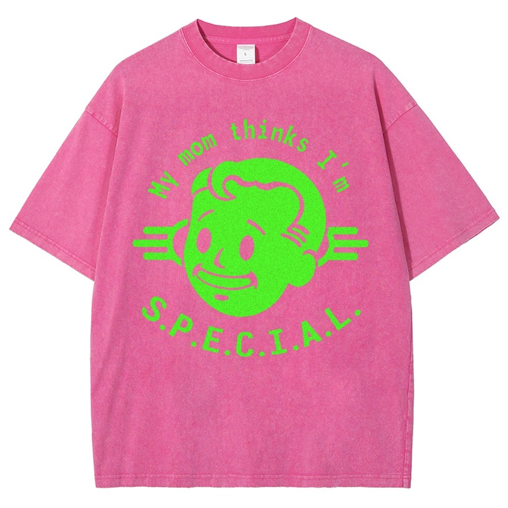 My Mom Thinks I'm S.U.P.E.R. Vintage Distressed T-shirt