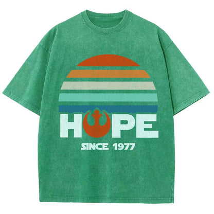 Hope Since 1977 Vintage Distressed T-shirt