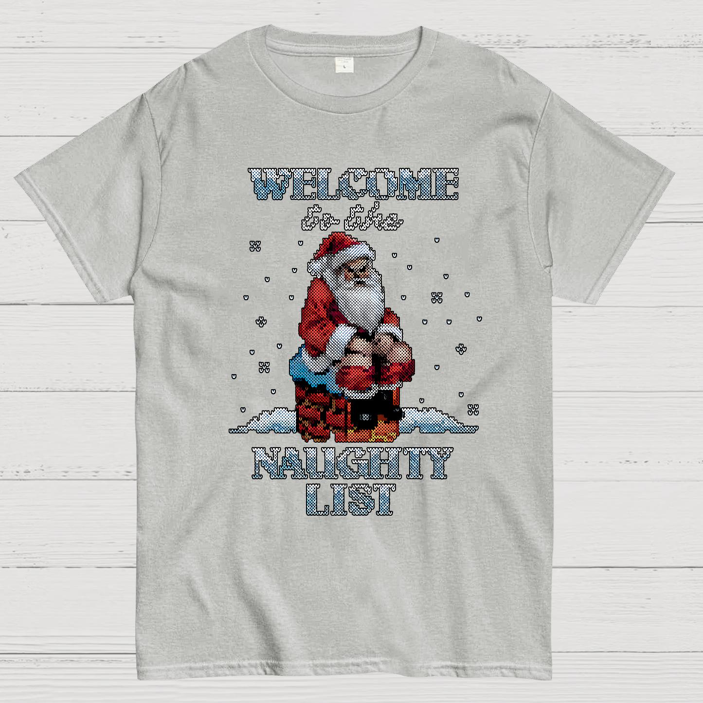 Welcome to the Naughty List Geek T-Shirt
