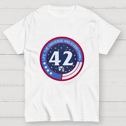42 Life Universe and Everything Geek T-Shirt