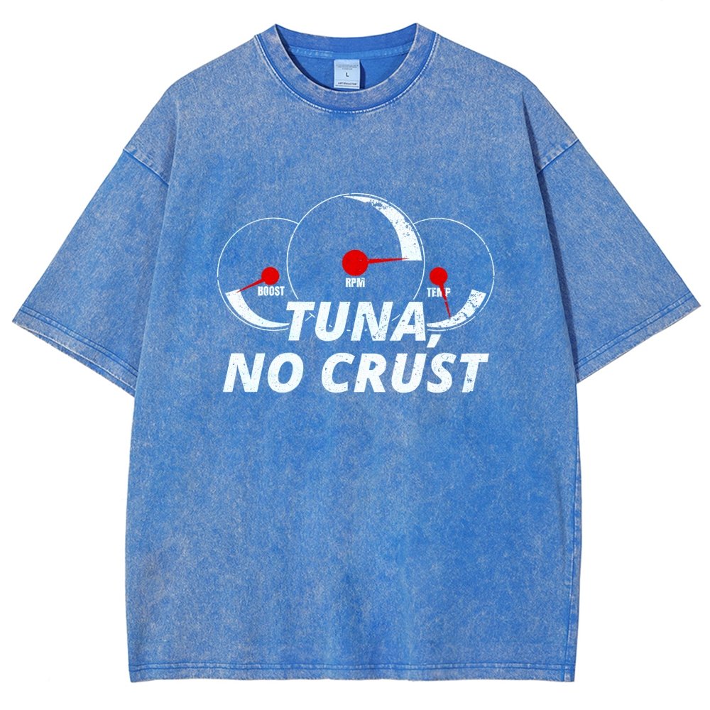 TUNA. NO CRUST Vintage Distressed T-shirt