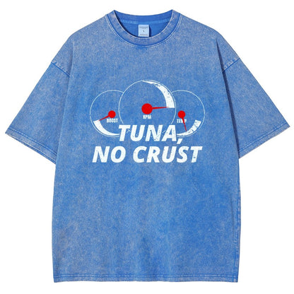 TUNA. NO CRUST Vintage Distressed T-shirt