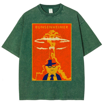 Bunsenheimer ！Vintage Distressed T-shirt
