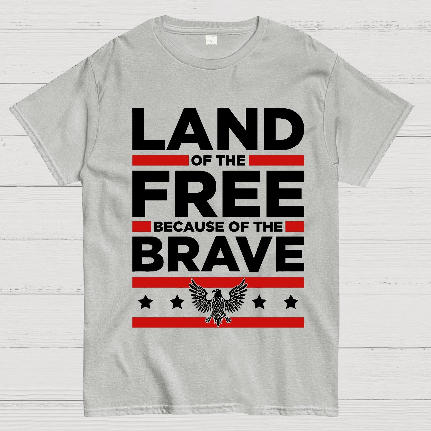 Because of the Brave Geek T-Shirt