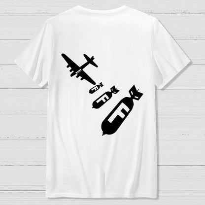 Funny - Dropping F Bombs Front And Back Printing Geek T-Shirt