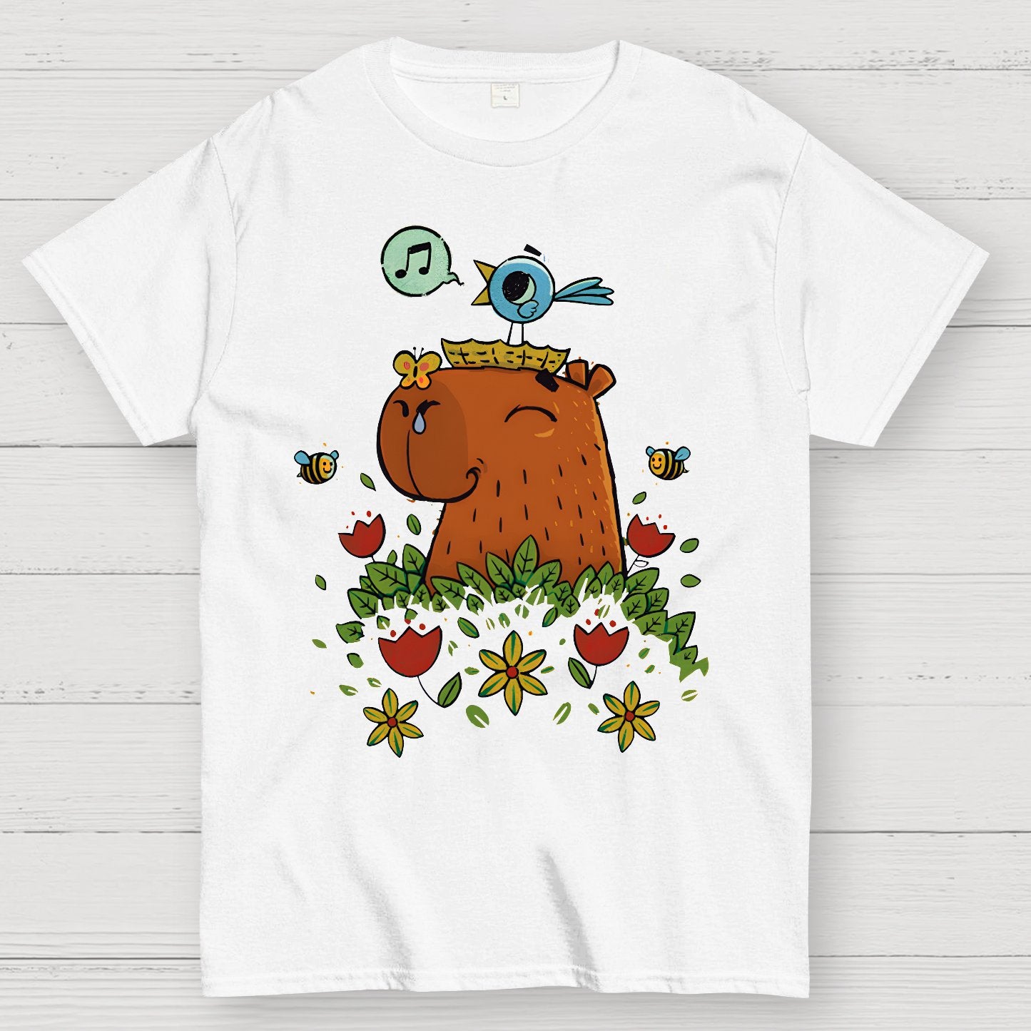 Enjoying Carefree Springtime Geek T-Shirt