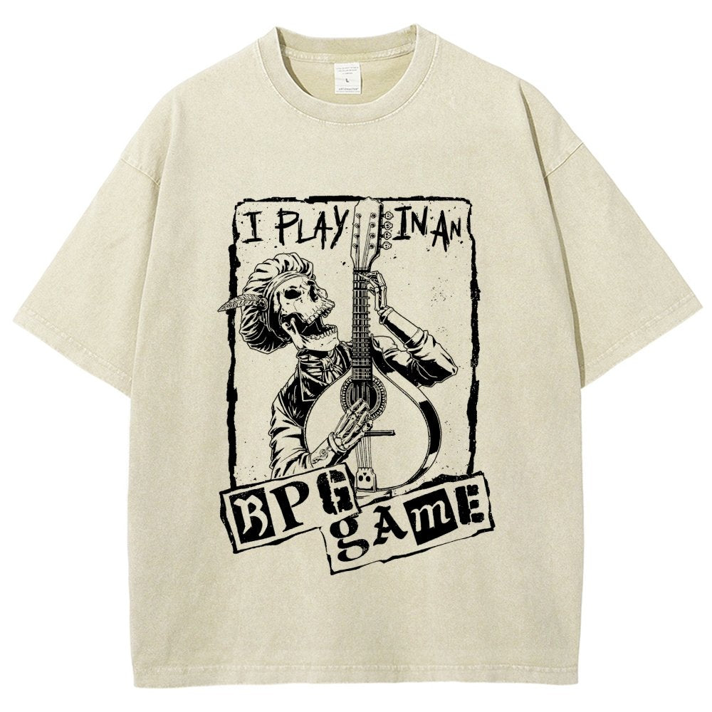 Play In An RPG Game Vintage Distressed T-shirt