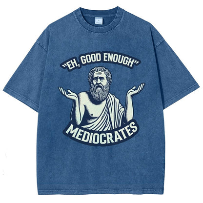 Eh Good Enough Vintage Distressed T-shirt