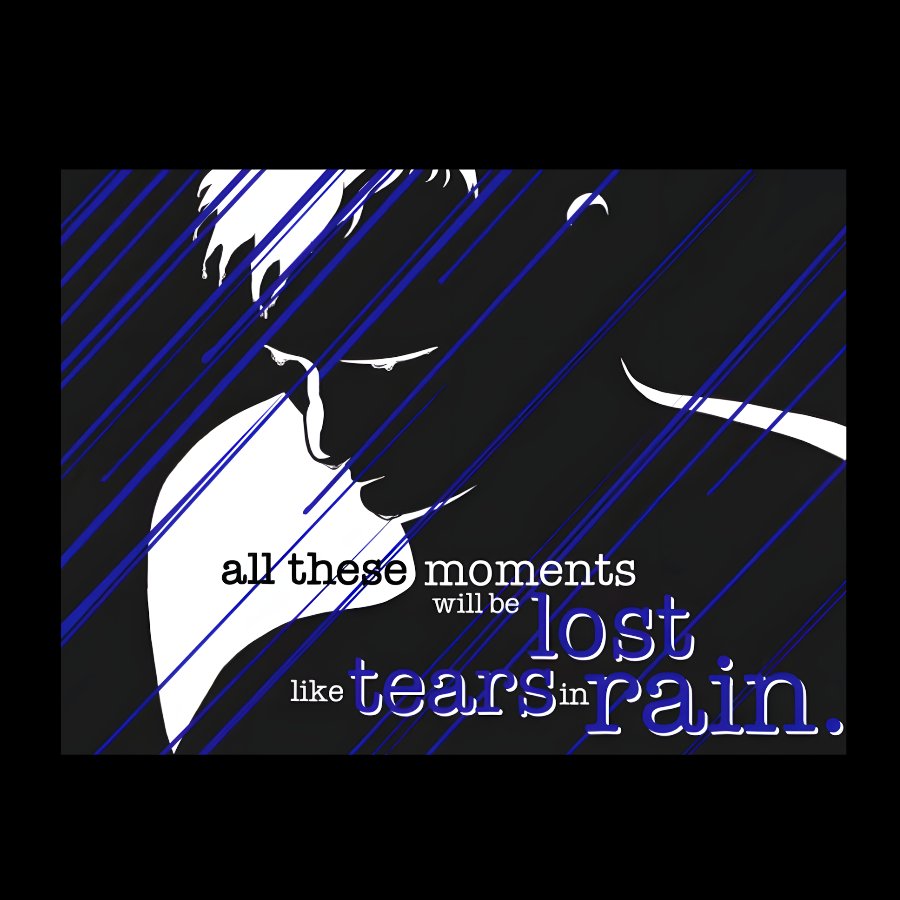 Like... Tears In Rain. Geek T-Shirt